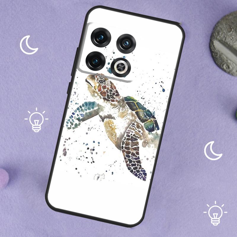Ocean Sea Turtle Case For OnePlus 11 10 9 8 Pro 8T 9RT 10R 10T OnePlus Nord CE 3 Lite 2 2T N10 N30 N20 Coque