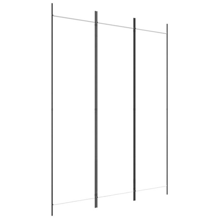 VidaXL Cloison de Séparation 3 Panneaux Séparateur de Pièce Pliable Diviseur Écran d'Intimité Paravent Décoration Salon 350178