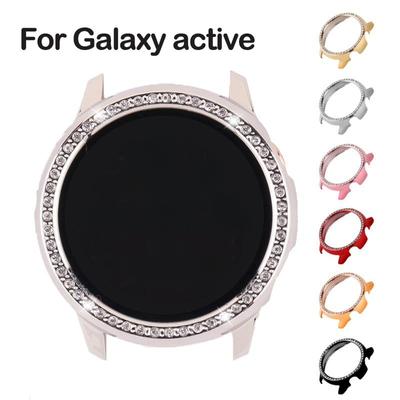 Funda de reloj para Samsung galaxy watch 3 active 2 40mm 44mm Protector de parachoques HD funda protectora de pantalla de cobertura completa para samsung