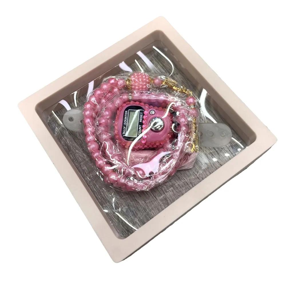 

ERosary Beads One Size розовый