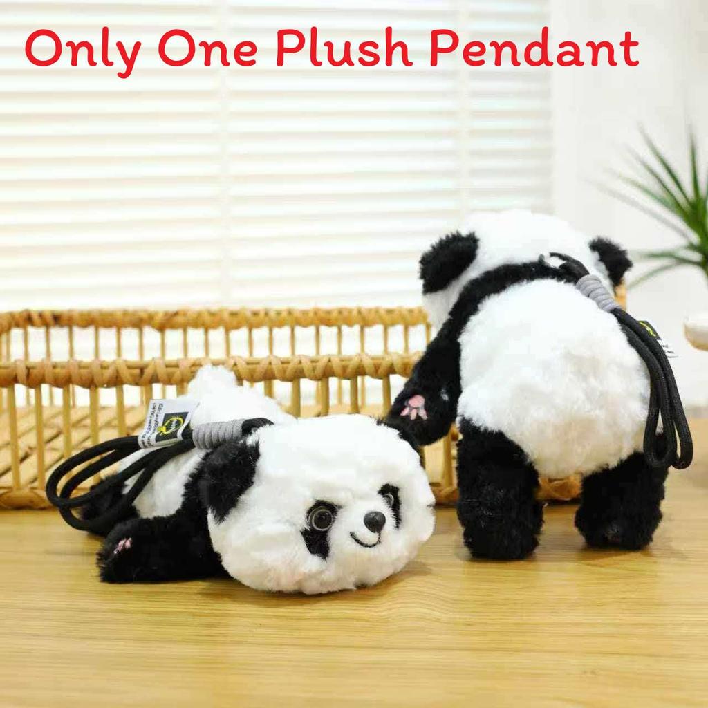 Plush Fox Keychain With Cord Cute Animal Pendant For Kids And Adults