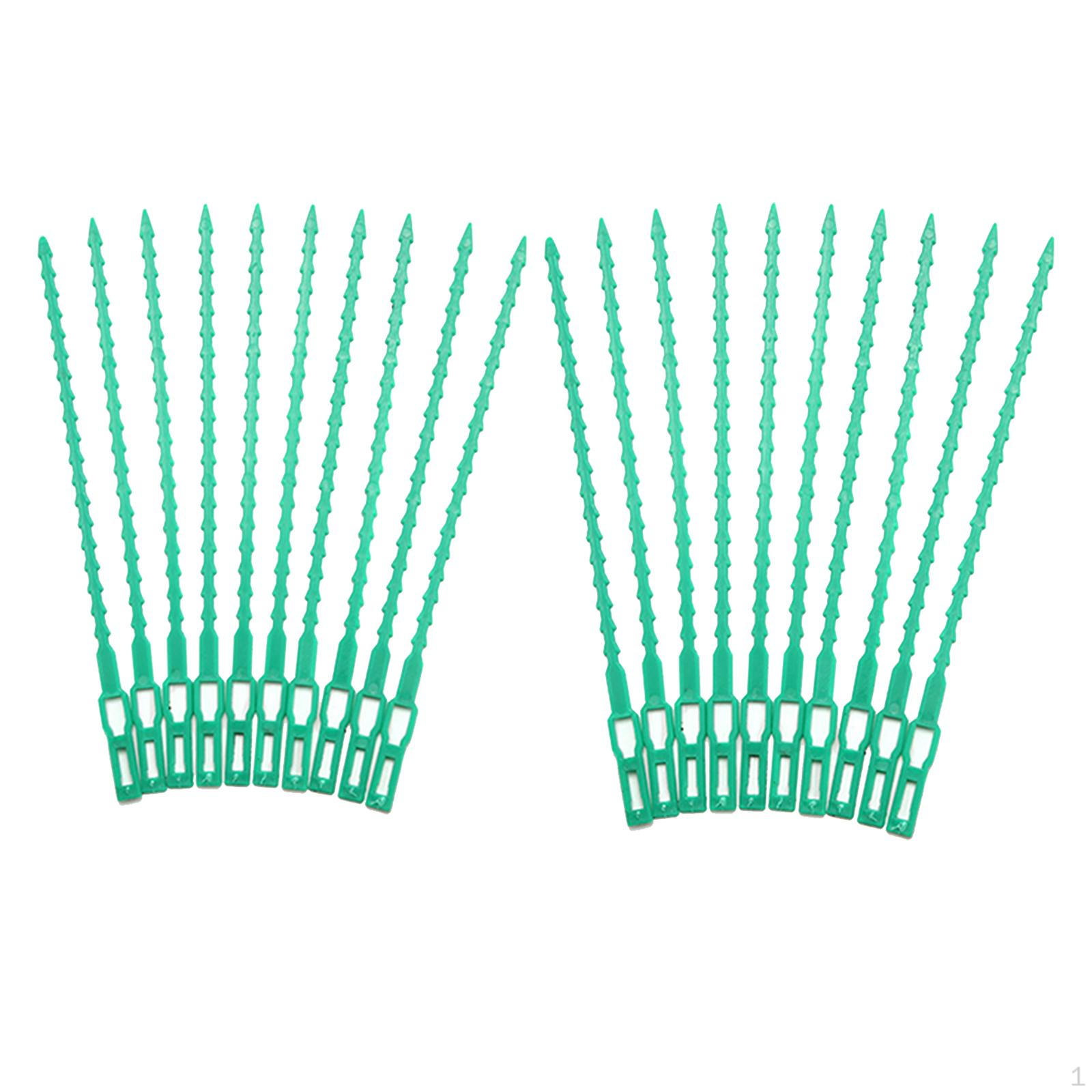 

20Pcs Garden Plant Twist Ties Multifunction Portable Flexible 17cm Gardening