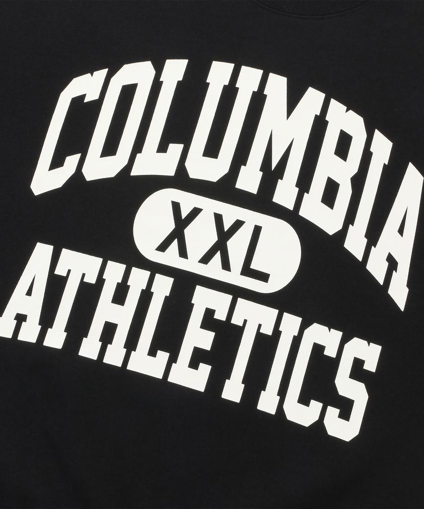 COLUMBIA UNIVERSITY Xxl Oversize Logo Fleece Sweatshirts Black