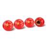 4Pcs Universal Wheel Valve Caps Dust Covers for Bicycle Motorcycle Car Spherical Stem Caps Modification Expression