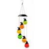ABBP-2X Halloween Pumpkin Solar Wind Chimes Pumpkin Solar Lights Wind Chimes Waterproof Hanging Pumpkin String Lights