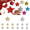 Eye-catching 3d Christmas Star Tree Ornaments Festive Decorations For Xmas Festivities