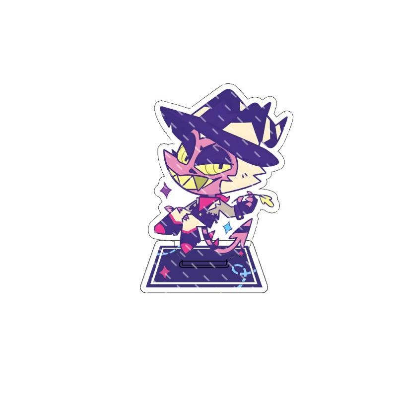 Anime Hazbin Hotel Alastor Morningstar Cosplay Stand Acrylic Cartoon Figure Standing Birthday Present Bag Decoration Collection To