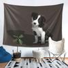 Border Collie Tapestry Decor Art Aesthetic Tapestries for Living Room Bedroom Home Wall Cloth Wall Hanging