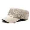Four Seasons Flat Top Hat Men'S Simple Peaked Hat Fashion Baseball Cap Casual Cap, Commuter Sunshade Hat