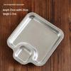 Retro Korean 304 Stainless Steel BBQ Serving Plate