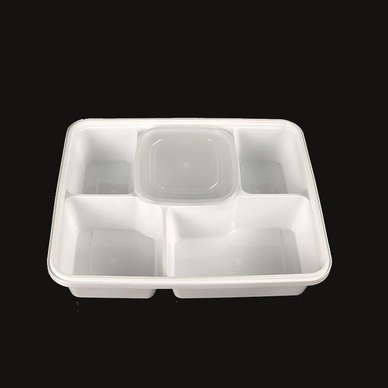 Disposable Multi-Compartment Meal Boxes
