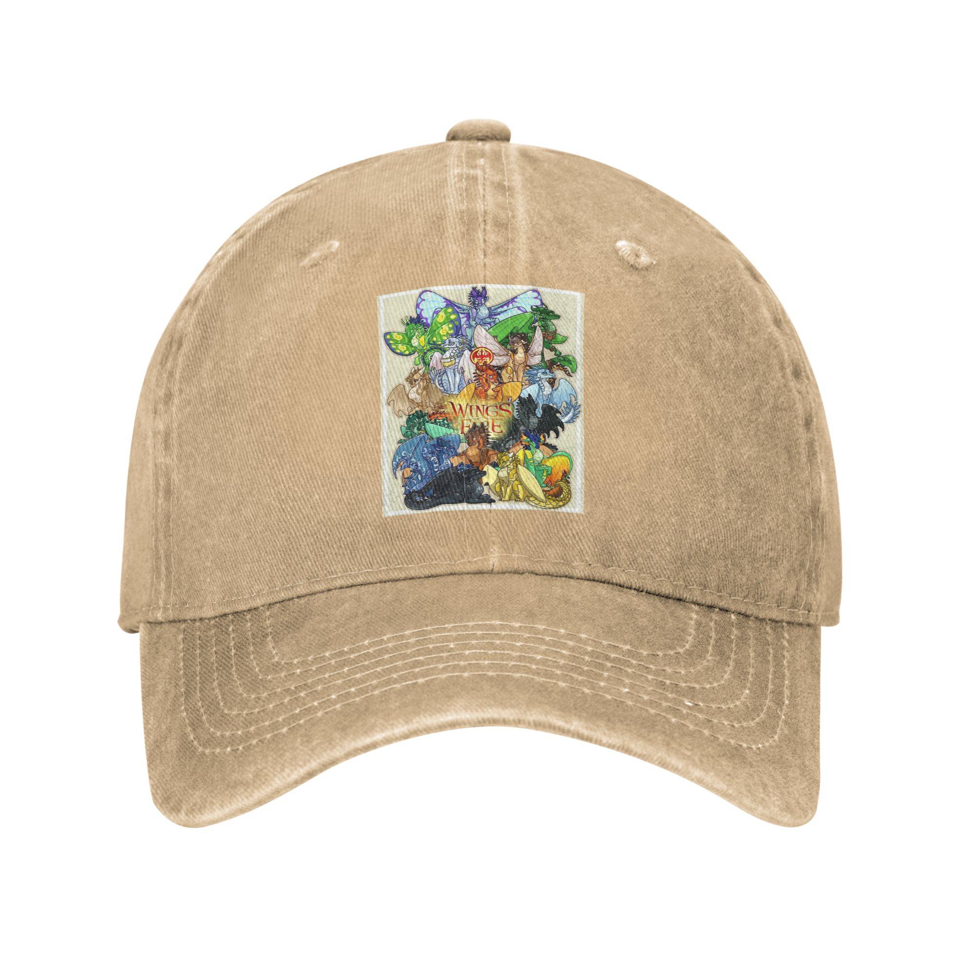 

Wing Of Fire All Dragon Baseball Caps Fashion Denim Hats Casquette Sports Baseball Cowboy Hat for Unisex One Size