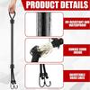 Dock Rod for Boat Rope Premium Shock Absorbing with Hook Mooring Docking Pole Pontoon