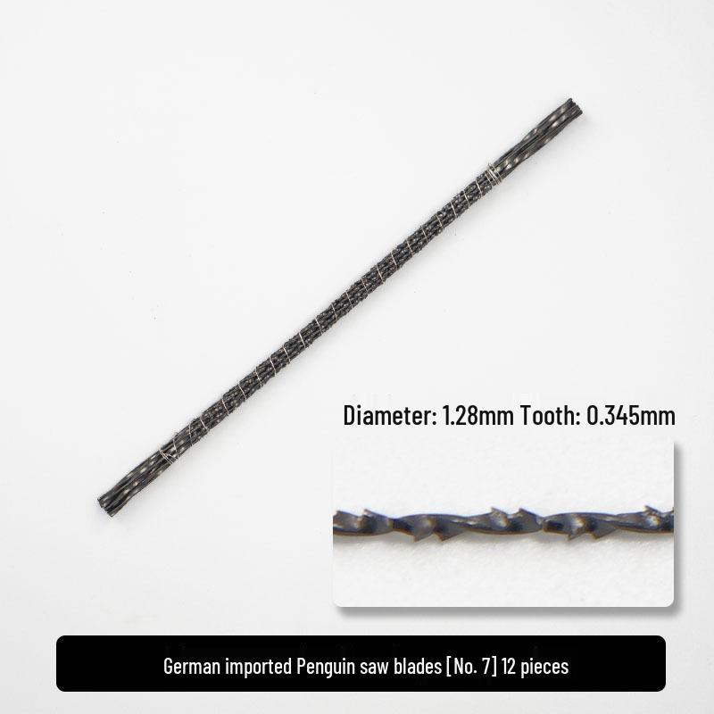 Compact Mini Jigsaw Fret Woodworking Hand Saw with Steel Wire Curve and U-Shaped Blade