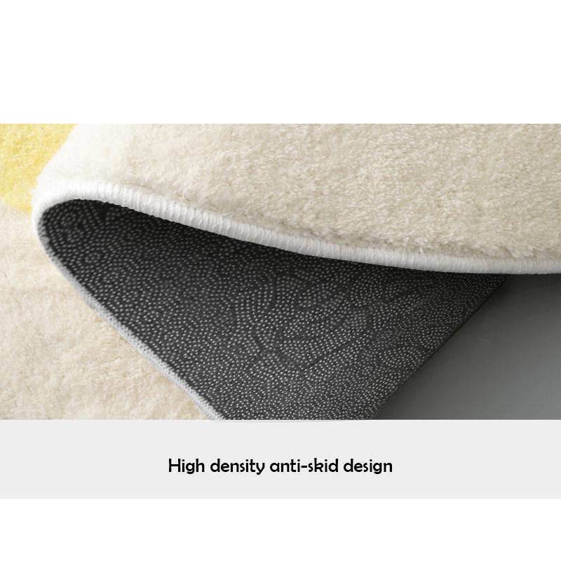 Senior Light Luxury Home Decoration Living Room Round Carpet Soft Non-slip Gaming Room Decor Chair Mat Easy Cleaning Bedroom Rug
