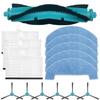 Long Lasting Main Brush Filter Mop Cloth Kit for Conga 2499 Ultra Home Advanced