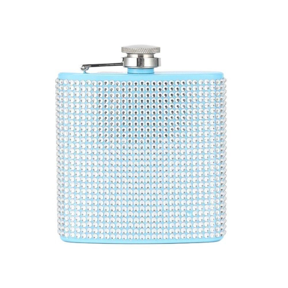 Leak-proof Wine Bottle Portable Alcohol Bottle Diamond Hip Flasks