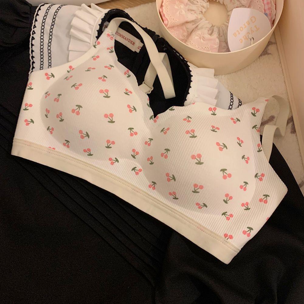 Cute Sweat Bras For Women Sling Push Up Underwear Women Fashion Lingerie Inner Wear Sexy Tank Vest