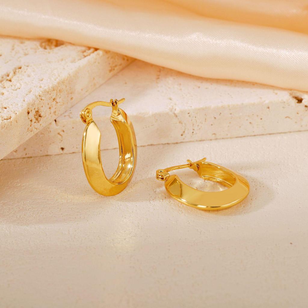 2025 Luxury Titanium Steel Earrings - No Fade, High-End Feel