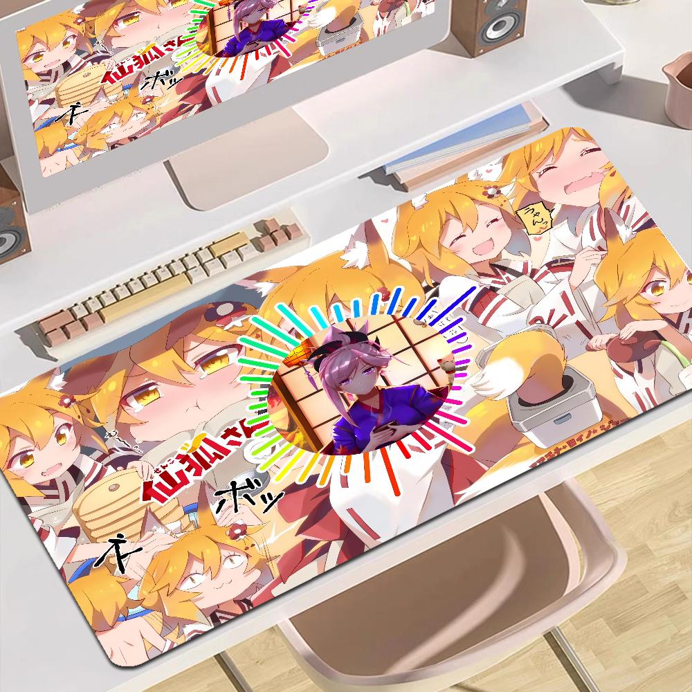 The Helpful Fox Senko-san Fashion Gamer Speed Mice Retail Small Rubber Mousepad Size For Keyboards Mat Boyfriend Gift
