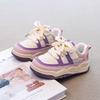 Girls board shoes low-top 2025 spring and autumn new children's sports shoes boys soft-soled white shoes spring casual shoes tide