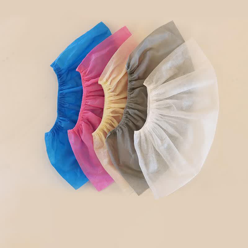 OEING Disposable Non-woven Thickened Household Indoor Shoe Covers (100-pack)