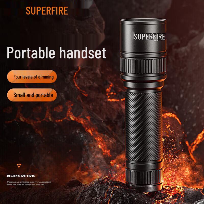 SupFire Rechargeable LED Flashlight