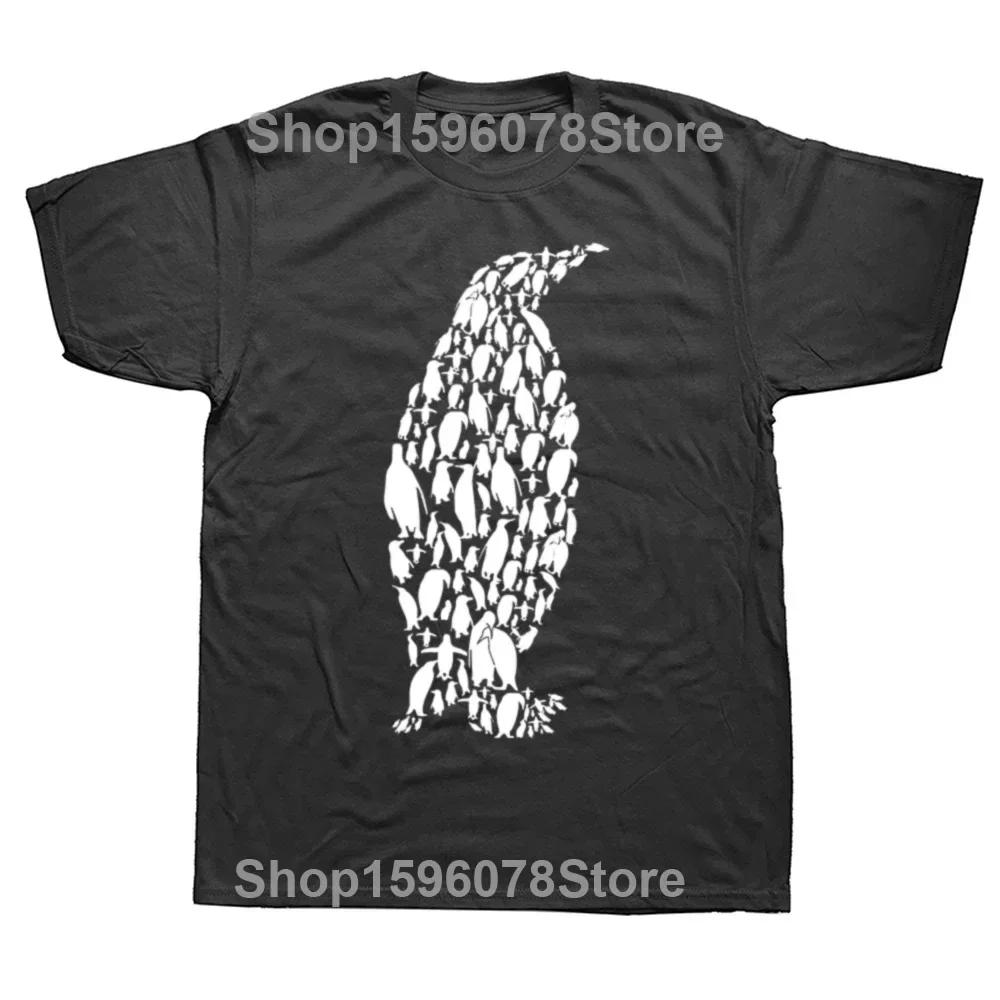 

Funny Penguin Lover T Shirts Graphic Cotton Streetwear Short Sleeve Birthday Gifts Summer Style Tshirt Mens Clothing 4XL