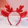Face Cloth Female Christmas Korean Style Head Hoop Antler Headband Hair Accessories Women Hair Band
