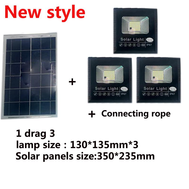 50w 100w 200w 300w 500w Solar Flood Lights LED Solar Powered Spotlight Outdoor Waterproof Reflector Solar with Remote Control