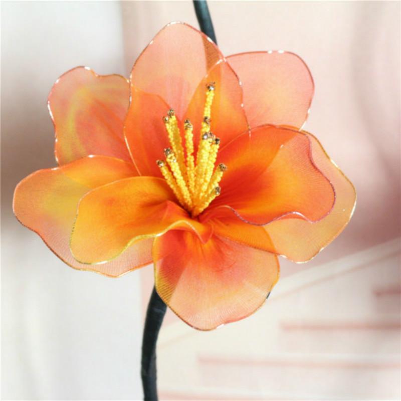 25Pcs 80cm Stocking Flower Wire 0.45mm Diameter Iron Wire For DIY Nylon Stocking Flower Making Nylon Stocking Flower Accessory