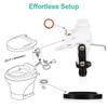 Replace Water Valve Replacement Kit Precise Fit RV Toilet Parts Flushing Repair Valves  Camper