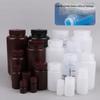 1 stk. 10 ml-1000 ml Plast HDPE Tomme Forseglede Flasker Pilleglas Tablet Kapsel Fast Pulver Bærbare Beholdere