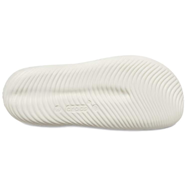 Crocs Mellow Casual Comfortable Anti-Friction Flip Flops Women Footwear Off-White 211100-160