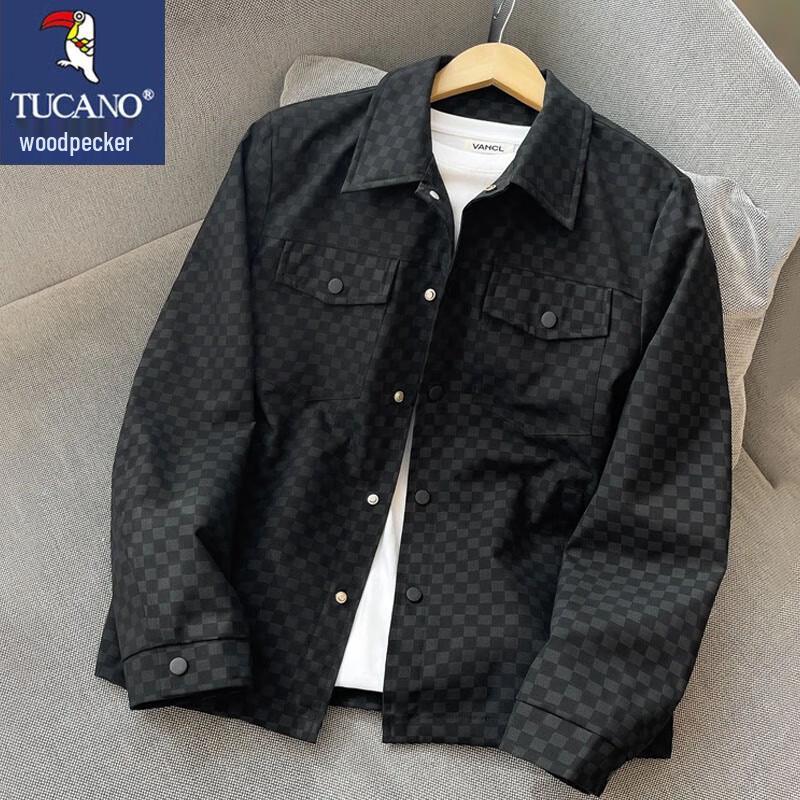 

TUCANO Men s Casual Loose-Fit Jacket 4XL