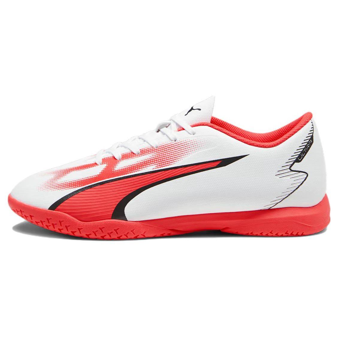 Puma Ultra Play Shock Absorbing Durable TF (Rubber Studs) Artificial Turf Firm Ground Soccer Shoes Men soccer shoes Red 107529-01-YC 44