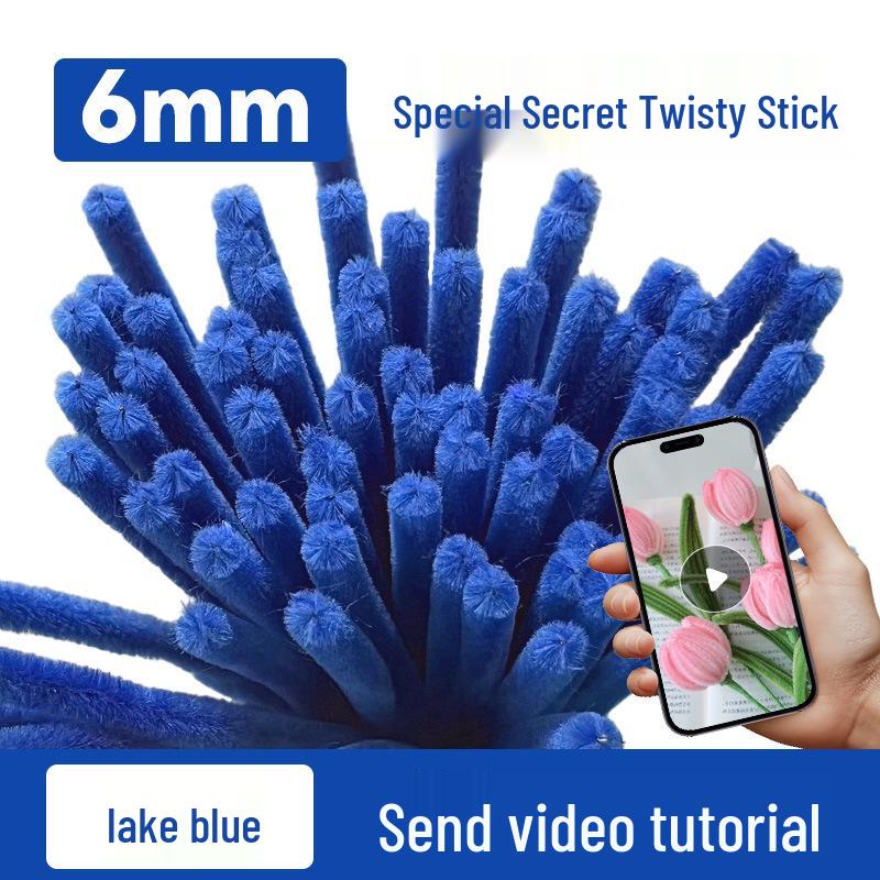 DIY Twisty Stick Bouquet Kit: Complete Chenille Stem Set for Children's Weaving