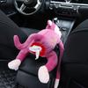 Cute Plush Monkey Hanging Tissue Boxes Animal Napkin Tissue Paper Boxes Holder for Car Home Garden Kitchen Storage