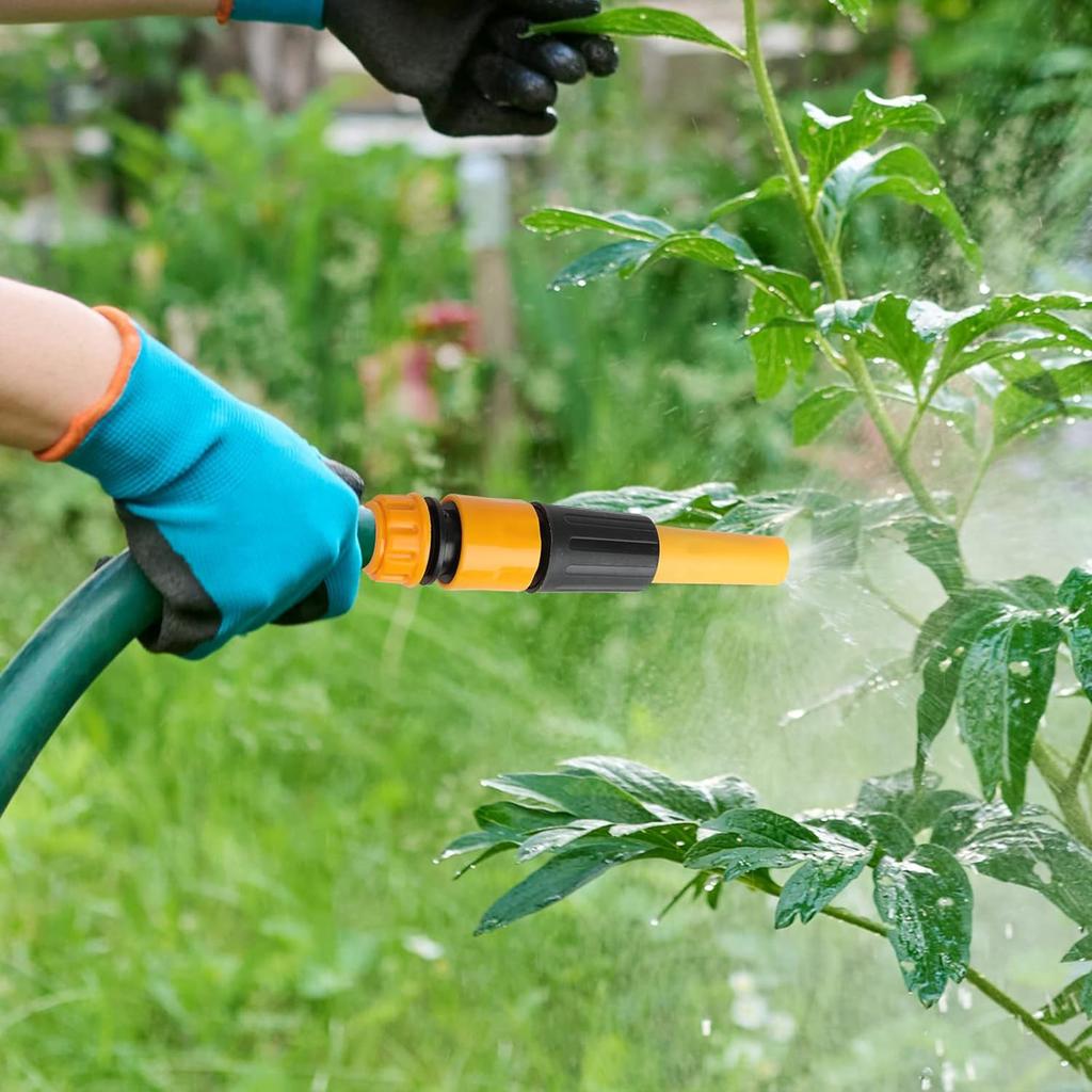 Garden Hose Connector Kit Tap Adapter Double Male Snap Seal Ring for Home Garden Outdoor Repair Routine Maintenance