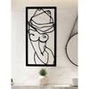 Creative Metal Wall Art Modern Minimalist Home Decor for Bedroom Living Room