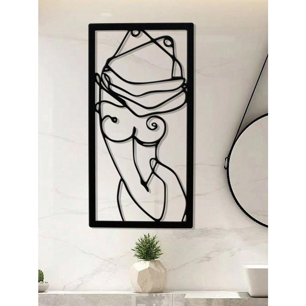 Creative Metal Wall Art Modern Minimalist Home Decor for Bedroom Living Room