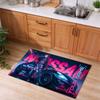 Demon SlayerNinja  Customizable name kitchen floor mat easy to clean and wipe down Suitable for kitchens living rooms and entryways—a perfec