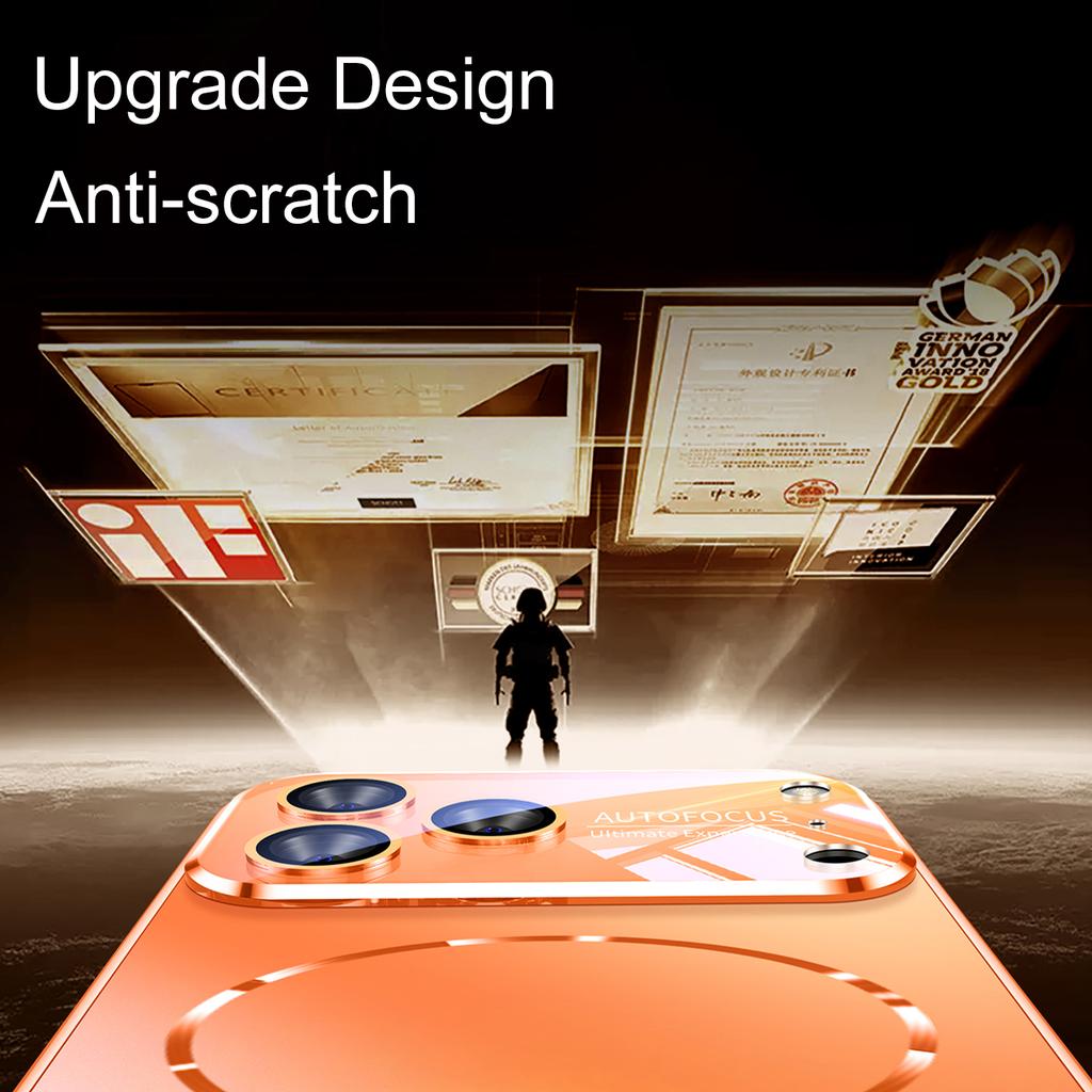 Matte AG Nano Hartschale Handyhülle Für iPhone 17 16 15 14 Pro Max Air Magnetisch Für Magsafe Kabelloses Laden Coque