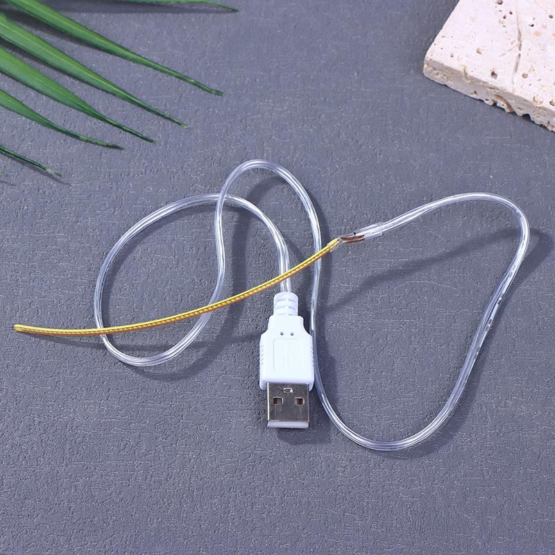 1Pcs Lamp Parts Diode Led Filament Flexible Dc 5V Usb Led 360° Luminous Bendable Creative Edison Bulb