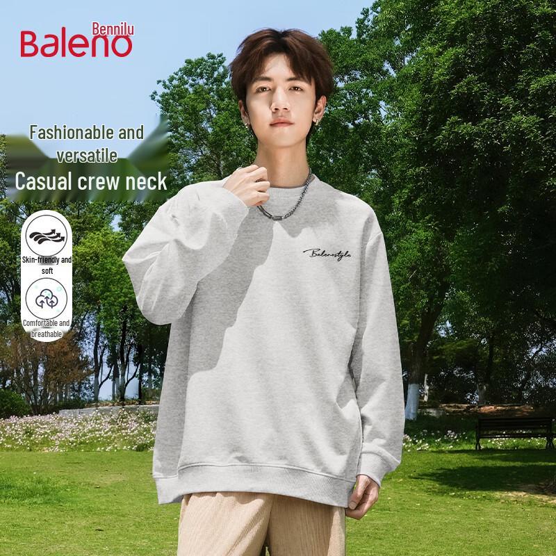 

Baleno Men s BNL Logo Crewneck Sweatshirt 4XL