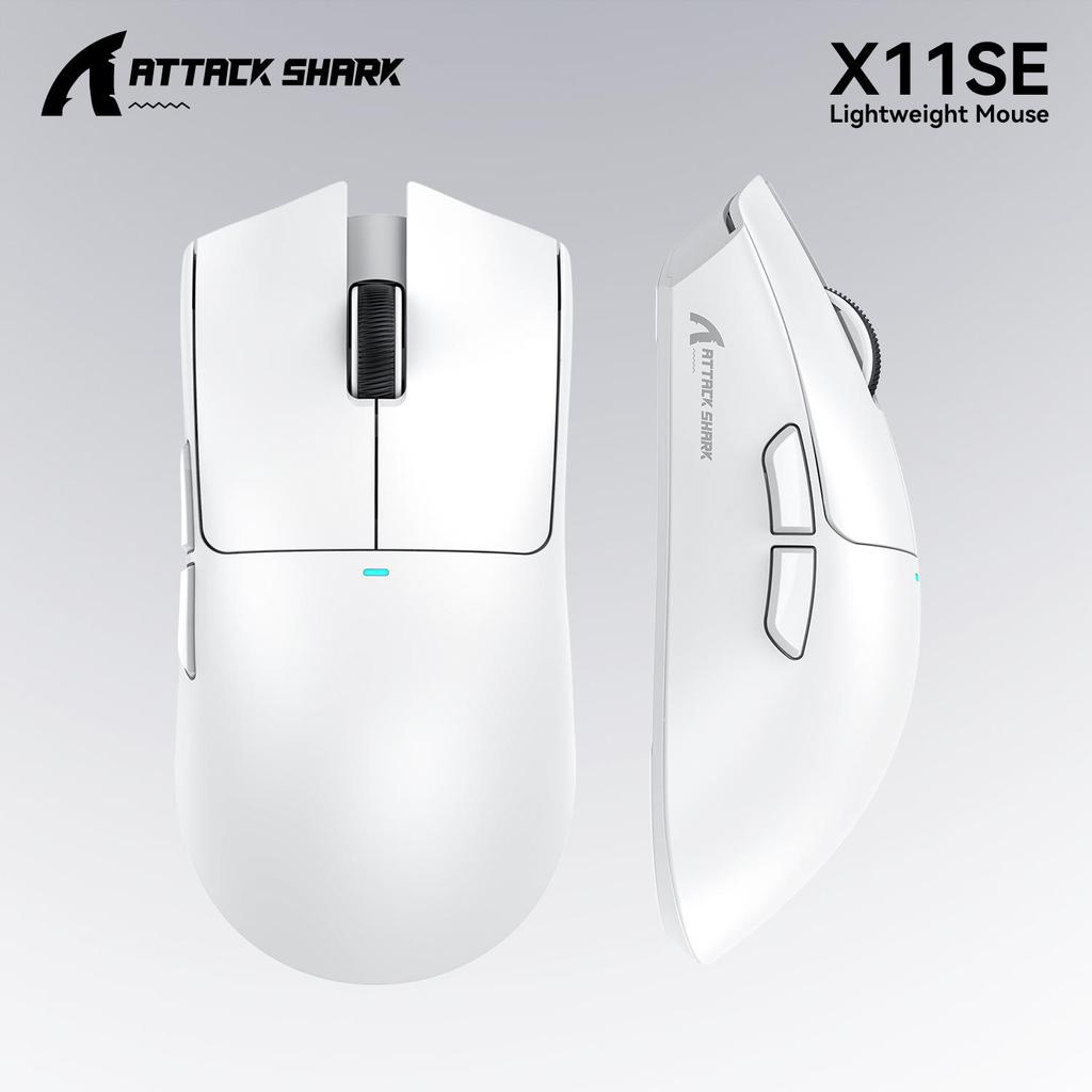 ATTACK SHARK X11SE Wireless Bluetooth Gaming Mouse - Long Battery Life, Three Modes, Lightweight