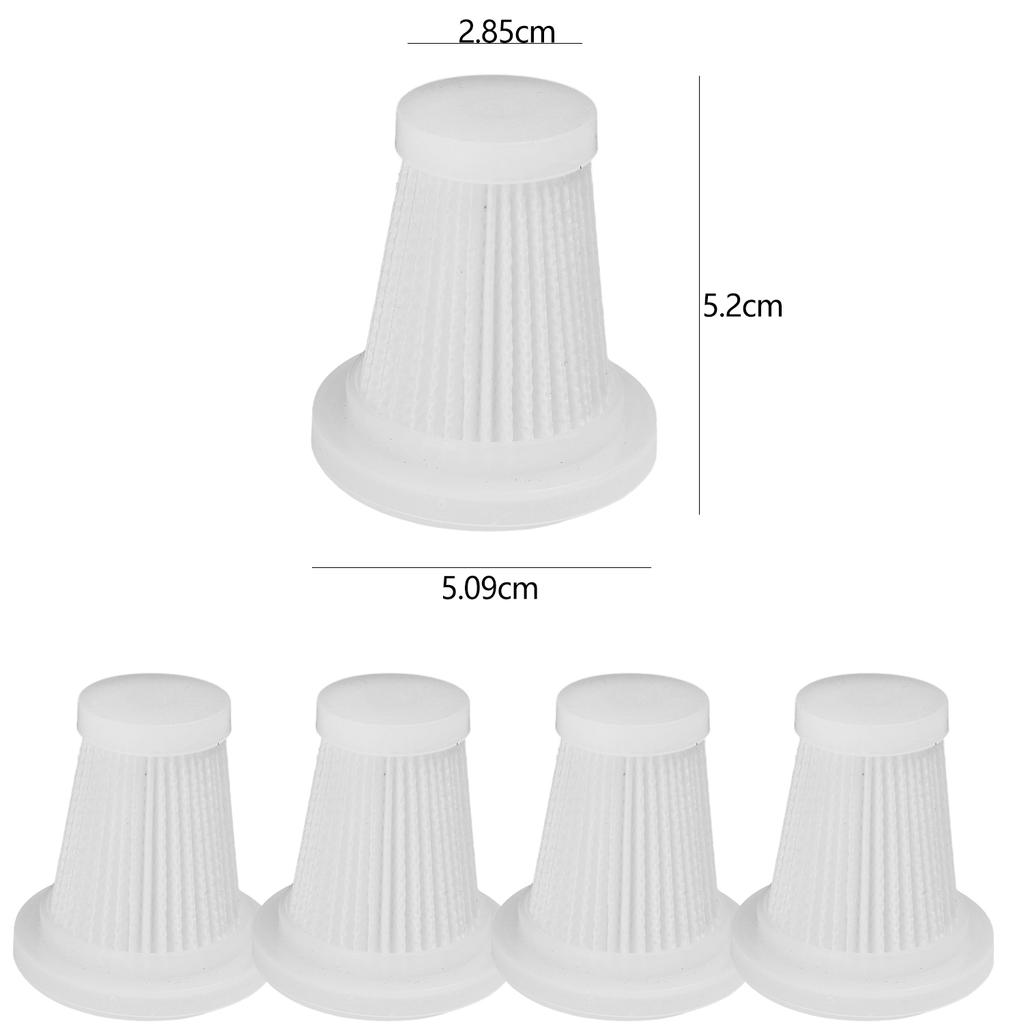 5PCS Cordless Vacuum Cleaner Filter Parts Home Car Element Handheld Vacuum Cleaner Wireless Replacement Filter Accessries