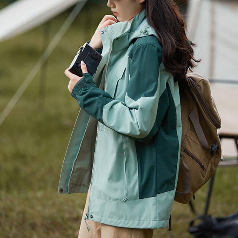 Outdoor Assault Suit für Damen Frühling und Herbst Atmungsaktive Jacke Wasserdichte Winddichte Outdoorjacke
