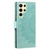 For Samsung Galaxy S25 Ultra Case Imprinted Totem PU Leather Wallet Stand Phone Cover