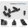 20/10 piezas Clavo de Reparación de Neumáticos al Vacío Tornillos para Pinchazos de Neumáticos Juego de Montaje para Motocicleta Reparaciones de Ruedas Tubeless Kit de Pinchazos Parches para Coche